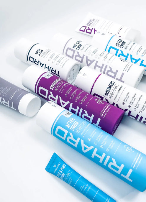 Gel pour les yeux avant et après la natation
