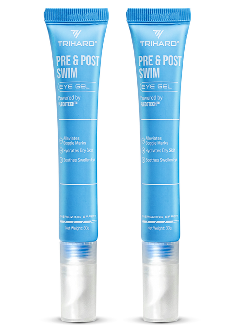 Gel pour les yeux avant et après la natation